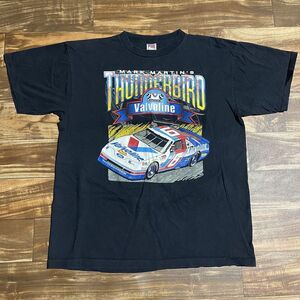 Vintage 1994 Mark Martin Thunderbird Valvoline NASCAR Ford Racing Shirt Size XL